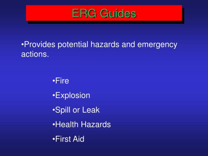 Use guide 111 in the erg